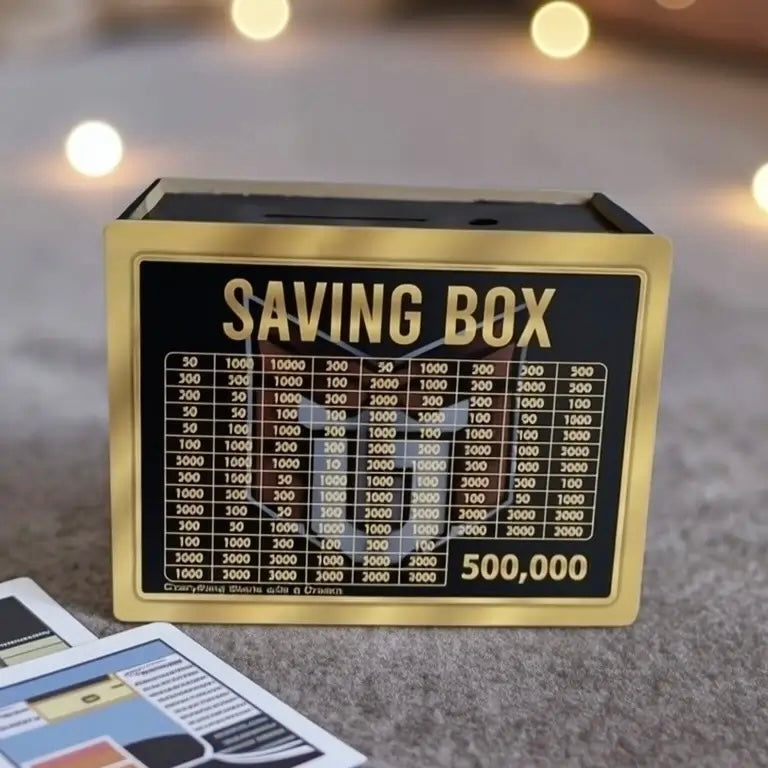 Saving Box 500,000 With 4x Free Sticker Cards 🔥