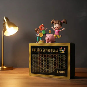 Children Saving Goal 5,000 - Mod Garage - Saving Boxes