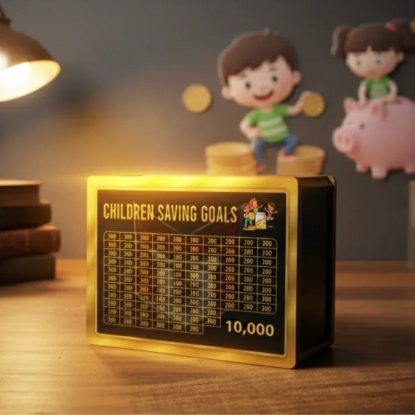 Children Saving Goal 10,000 - Mod Garage - Saving Boxes
