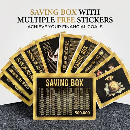 Saving Box 500,000 With 4x Free Sticker Cards 🔥