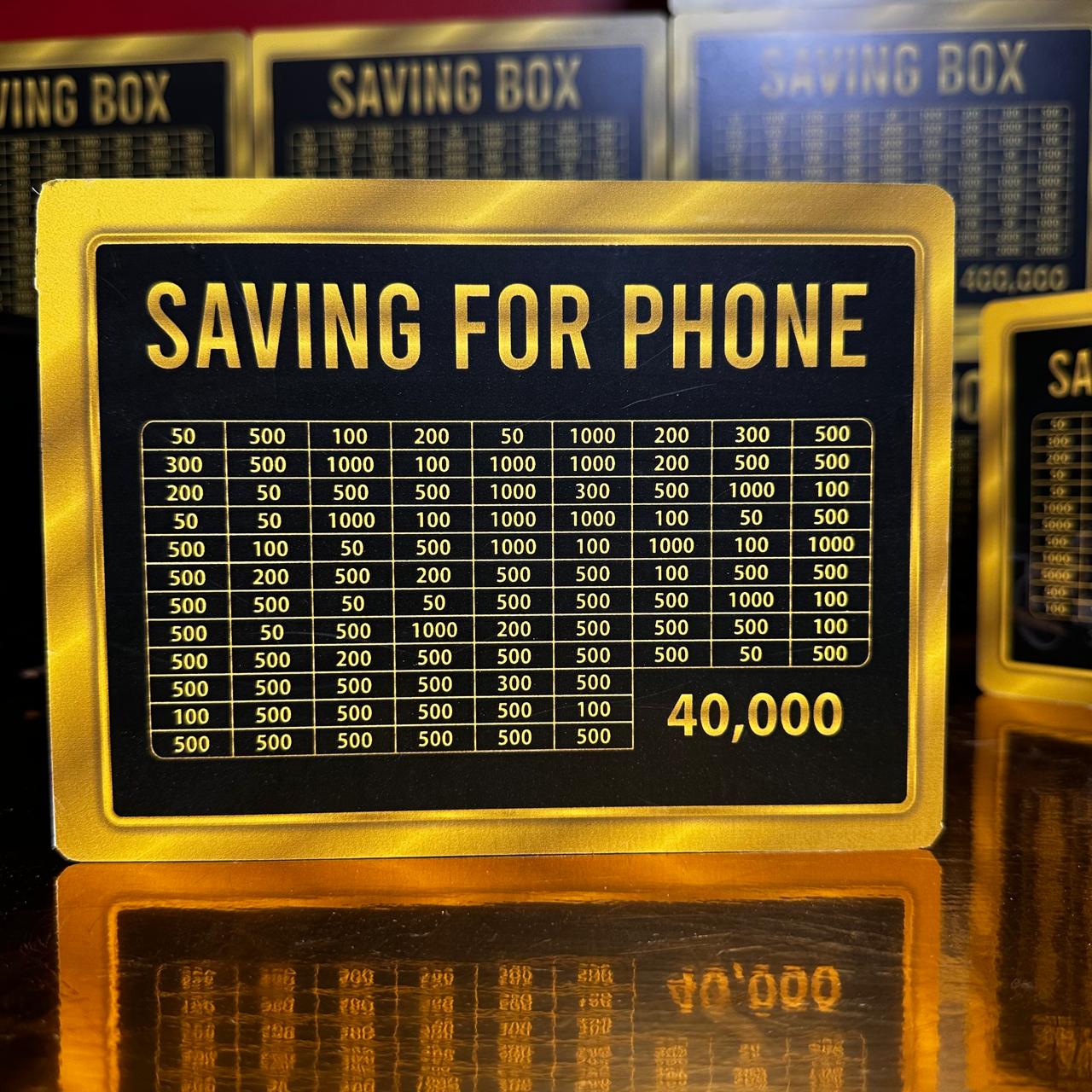 Save Box Check Phone Saving Box – Mod Garage - Saving Boxes