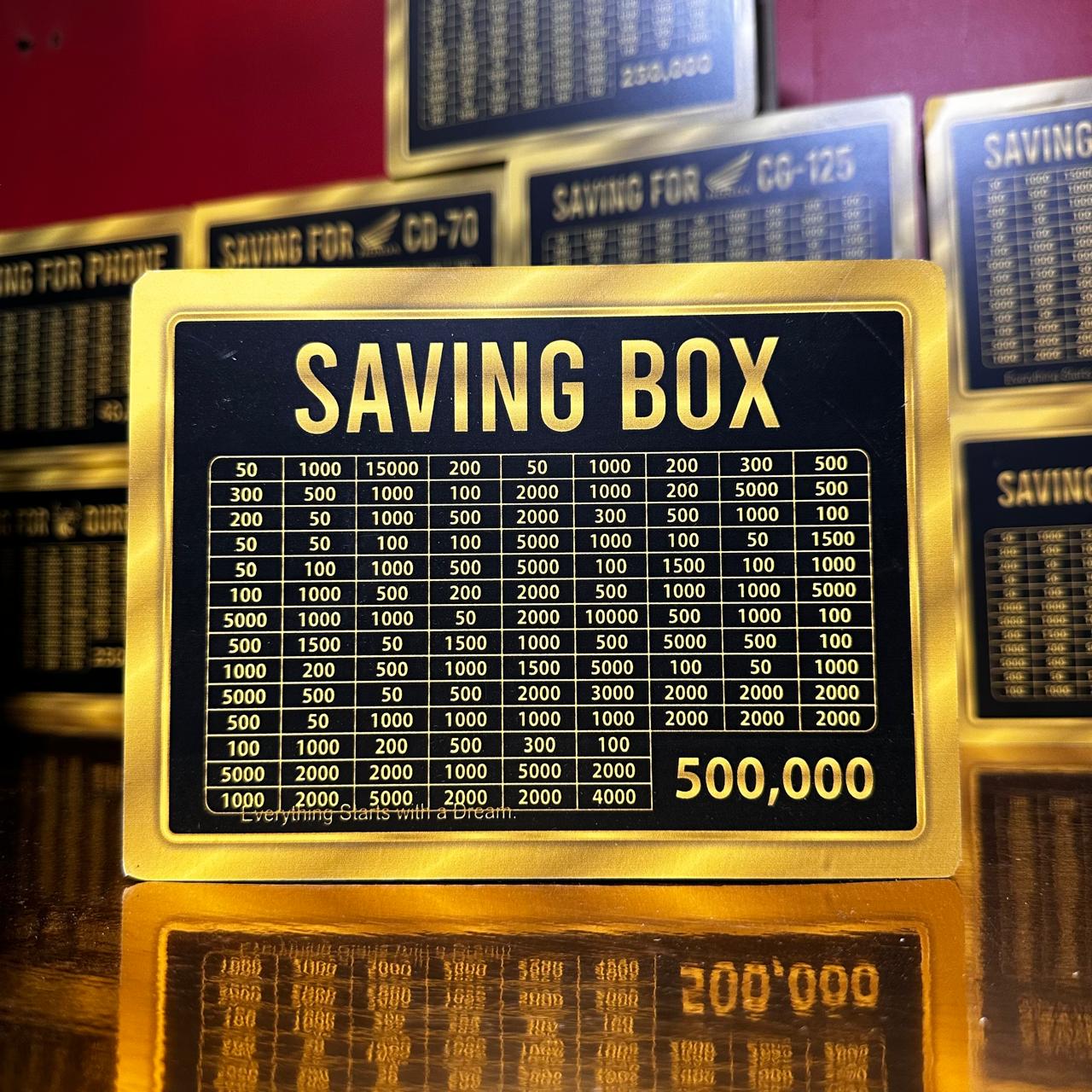 Saving Box 500,000